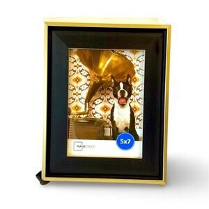 Mainstays Kristoff Black Gold Picture Frame